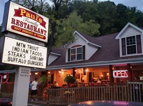 paul's family restaurant cherokee, nc  Valid credit card and ID required to check in